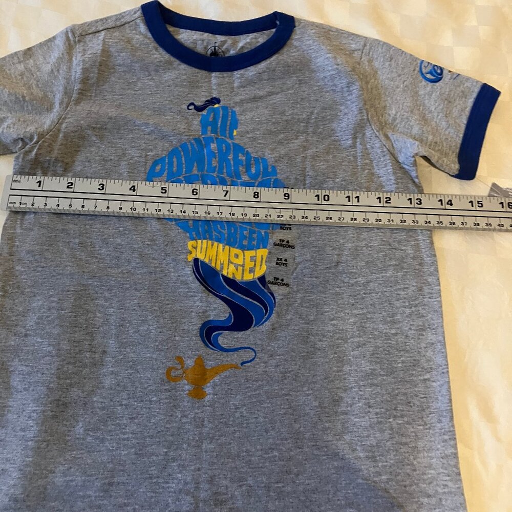 Disney Store XS (4) todler, boy T-shirt Grey with picture. - Picture 5 of 8